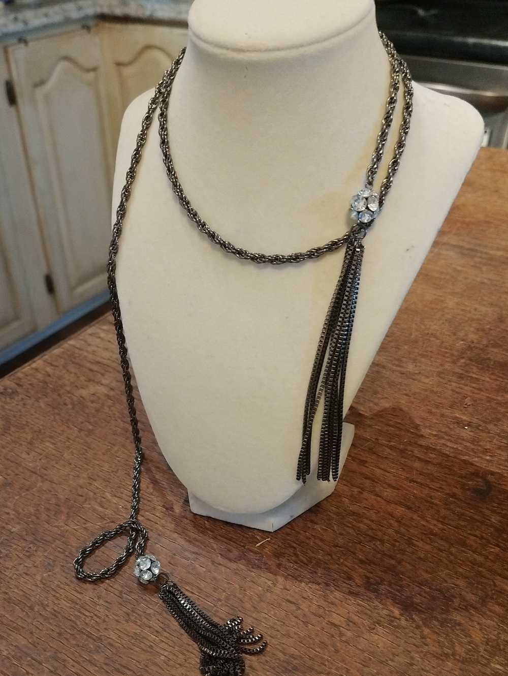 Tassel Scarf Necklace